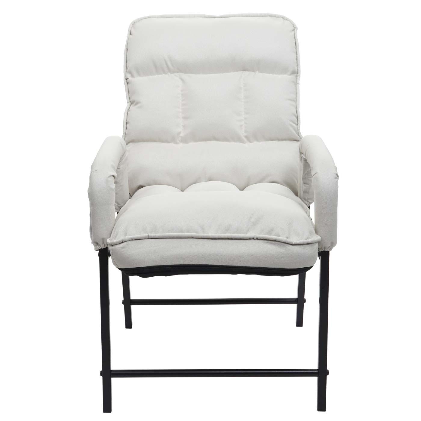 Cosmo Casa - Eetkamerstoel - Verstelbaar - Textiel - Crème-Beige