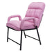 Cosmo Casa - Eetkamerstoel - Verstelbaar - Textiel - Roze