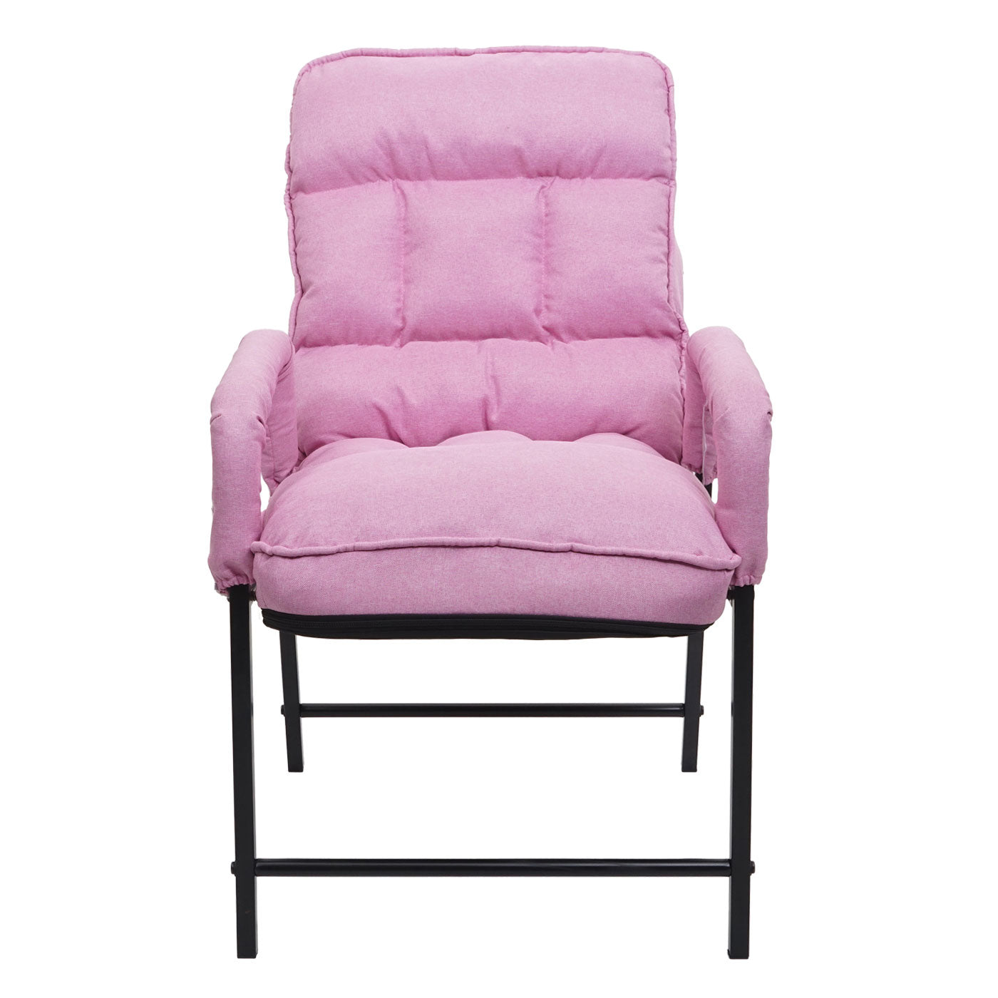 Cosmo Casa - Eetkamerstoel - Verstelbaar - Textiel - Roze