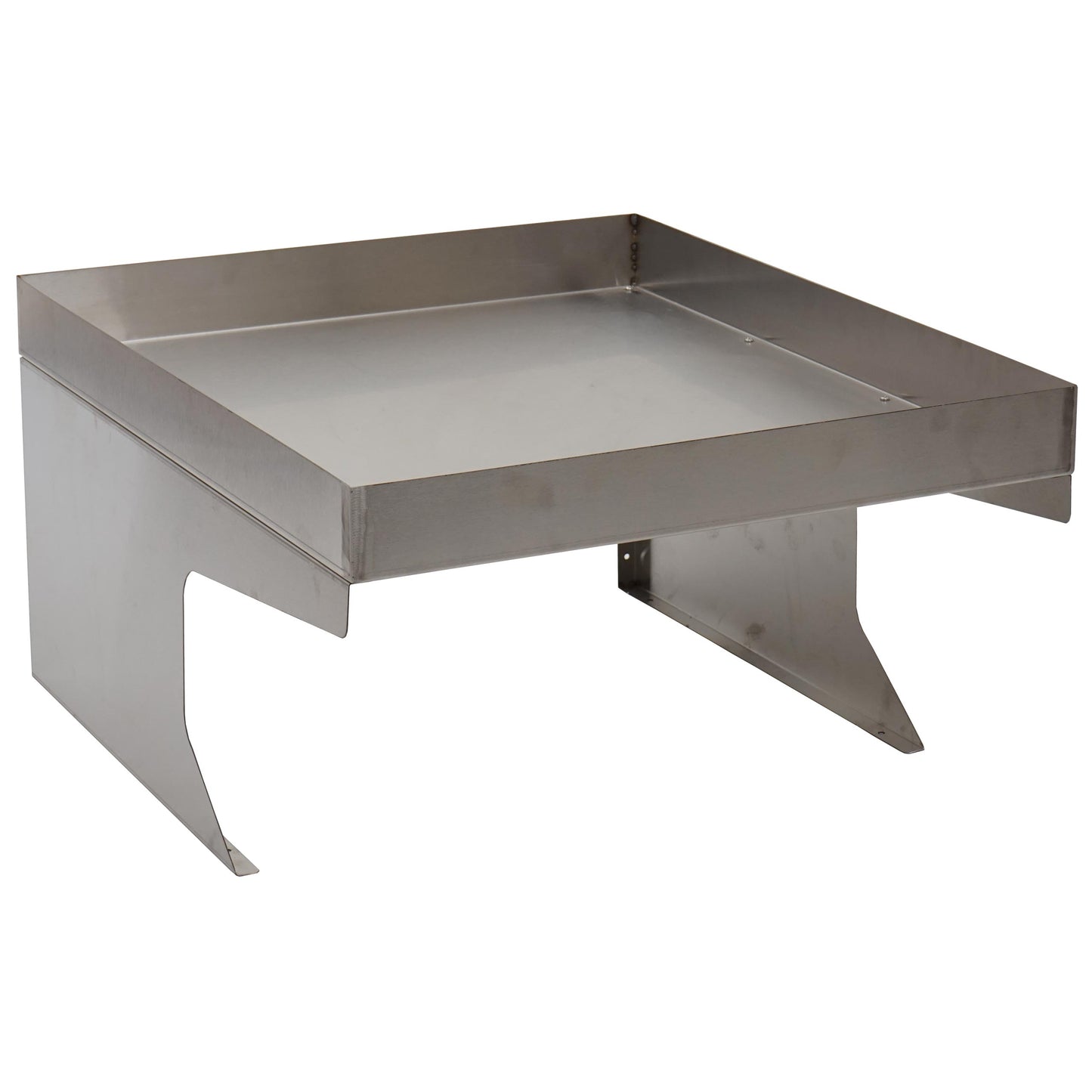 Cosmo Casa - Robotmaaiergarage met Plantenbak - Dakopvang - Metaal (RVS) - Natuurlijke Look