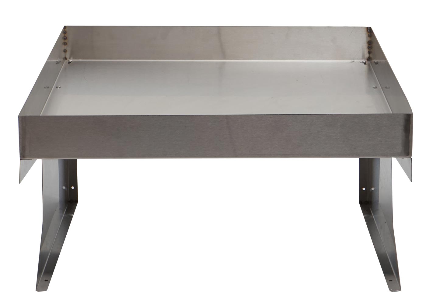 Cosmo Casa - Robotmaaiergarage met Plantenbak - Dakopvang - Metaal (RVS) - Natuurlijke Look