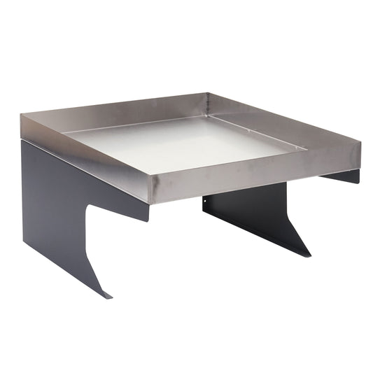 Cosmo Casa - Robotmaaiergarage met Plantenbak - Dakopvang - Metaal (RVS) - Antraciet