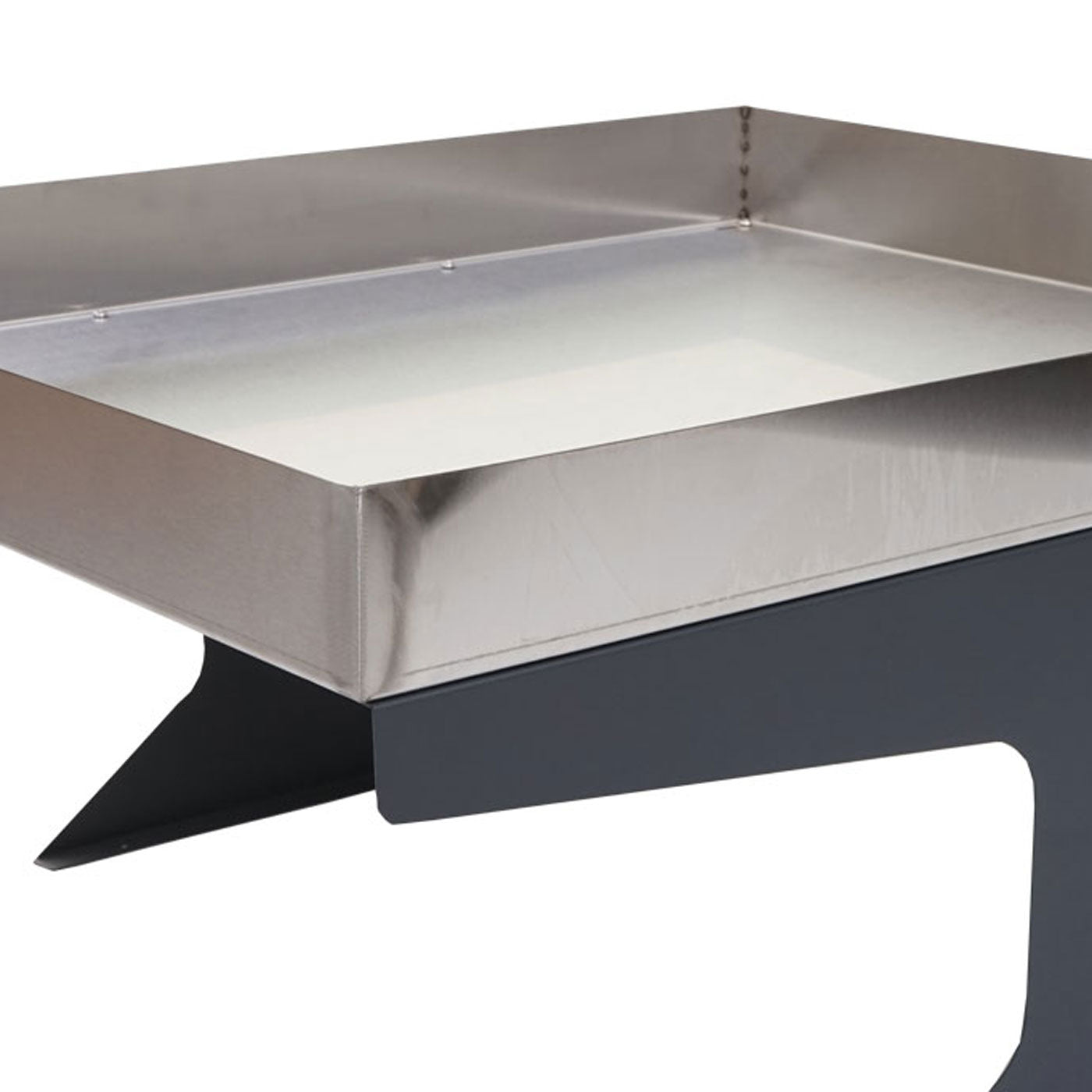 Cosmo Casa - Robotmaaiergarage met Plantenbak - Dakopvang - Metaal (RVS) - Antraciet