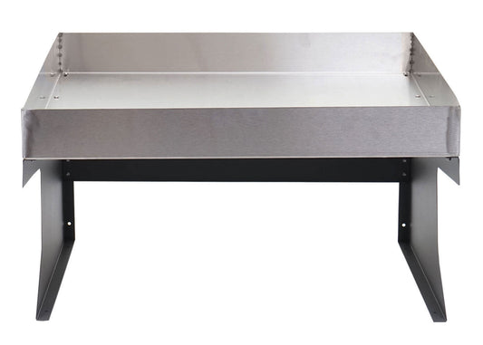 Cosmo Casa - Robotmaaiergarage met Plantenbak - Dakopvang - Metaal (RVS) - Antraciet