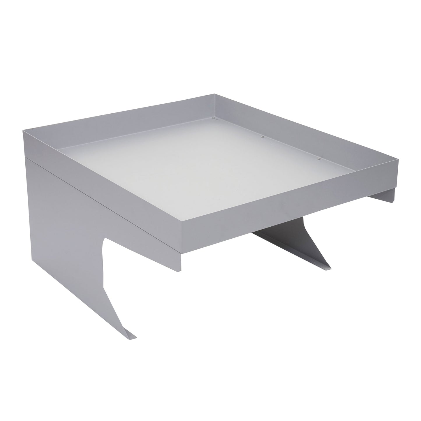 Cosmo Casa - Robotmaaiergarage met Plantenbak - Dakopvang - Metaal - Grijs