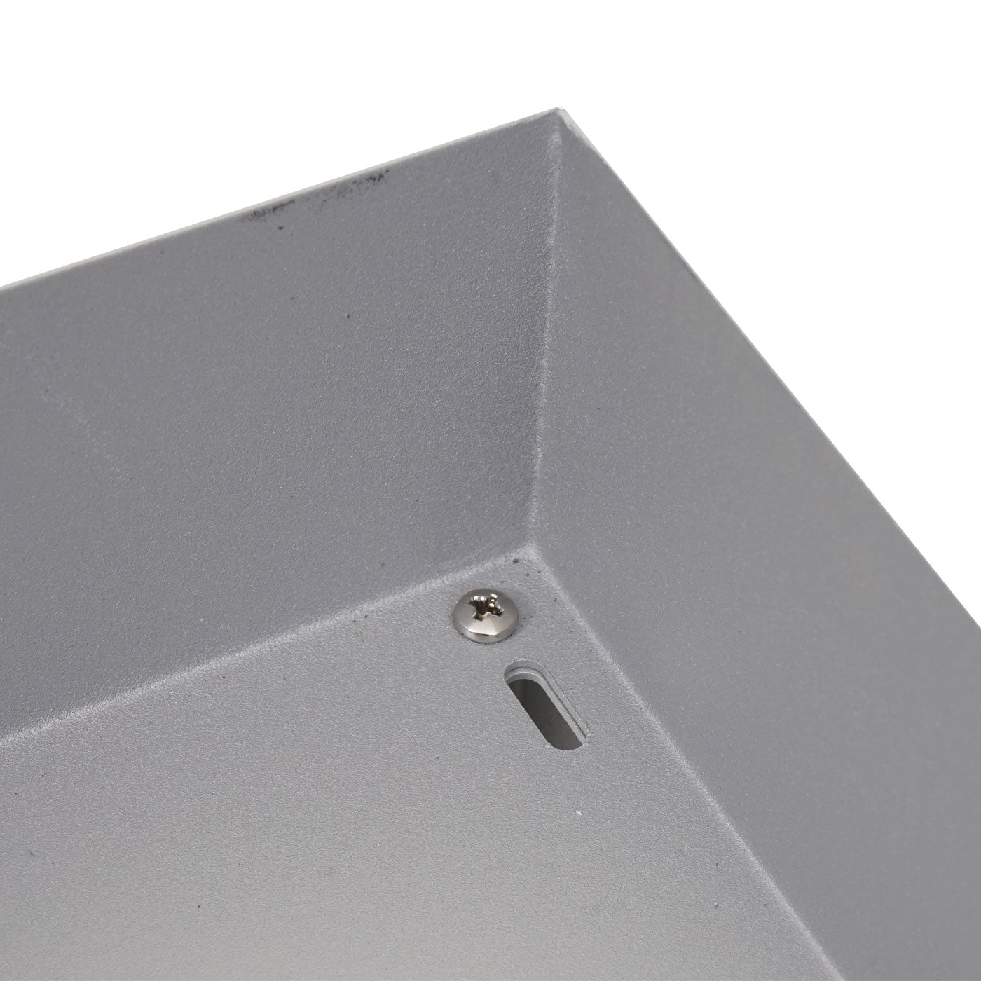 Cosmo Casa - Robotmaaiergarage met Plantenbak - Dakopvang - Metaal - Grijs