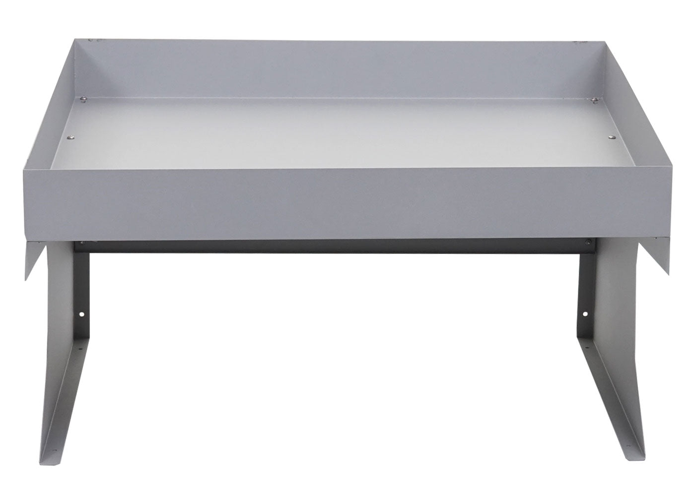 Cosmo Casa - Robotmaaiergarage met Plantenbak - Dakopvang - Metaal - Grijs