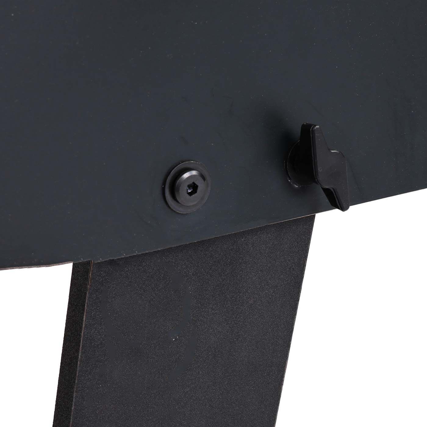 Cosmo Casa - Tafelvoetbaltafel - Opvouwbaar - Metaal & Kunststof - Zwart - 84×121×105 cm