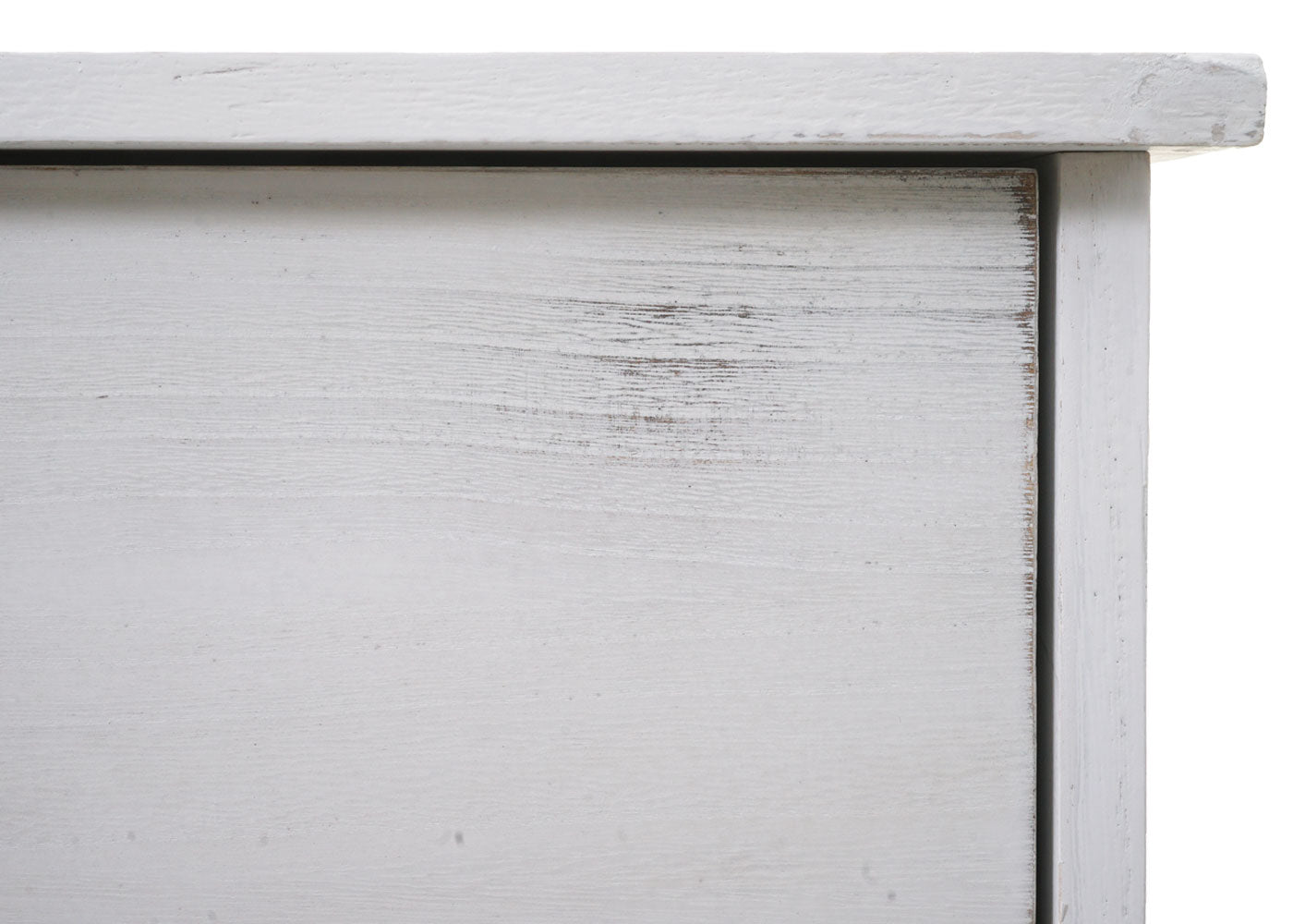 Cosmo Casa - Schoenenkantelaar - Schoenenrek met 2 Kleppen - Paulownia MDF - Shabby White - 81×60×25 cm