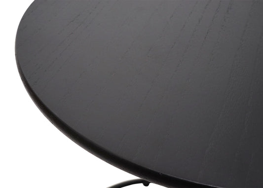 Cosmo Casa - Set van 2 Krukken en Bijzettafel - Salontafelkruk - MDF & Metaal - Kunstleer - Bruin