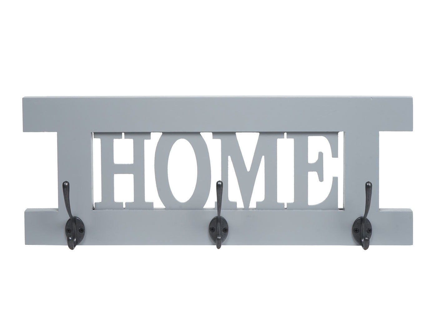 Cosmo Casa - Set van 2 Wandkasten - Kledingkastpaneel - Shabby Look Vintage - Grijsblauw