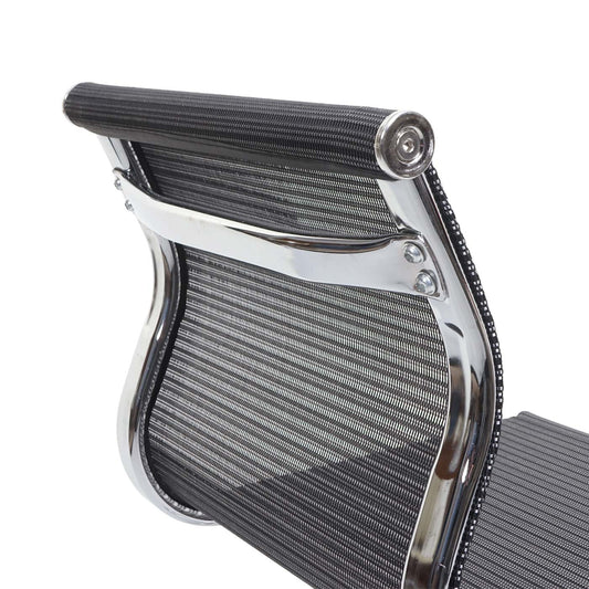 Cosmo Casa - Bureaustoel - Mesh - Textiel - Grijs