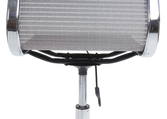 Cosmo Casa - Bureaustoel - Mesh - Textiel - Grijs