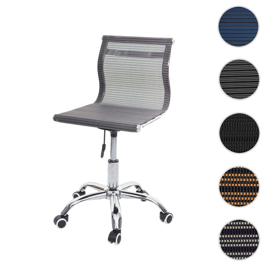 Cosmo Casa - Bureaustoel - Mesh - Textiel - Grijs