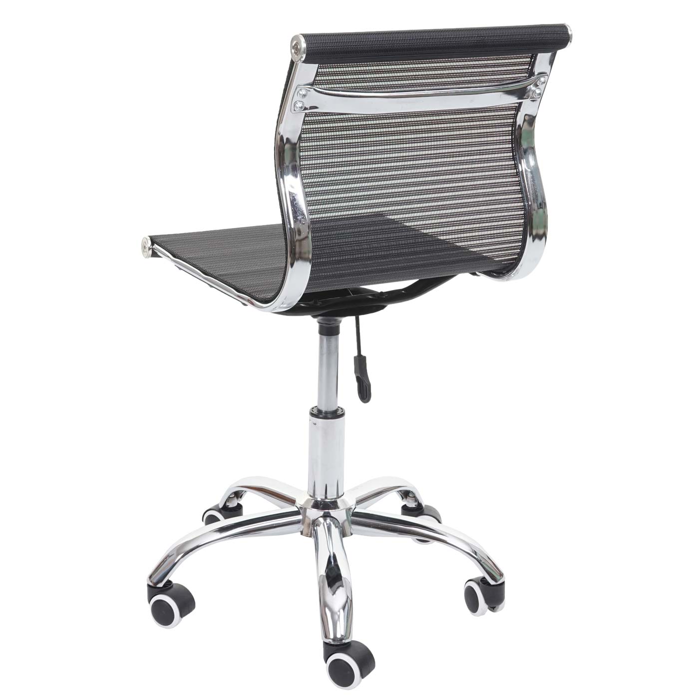 Cosmo Casa - Bureaustoel - Mesh - Textiel - Zwart