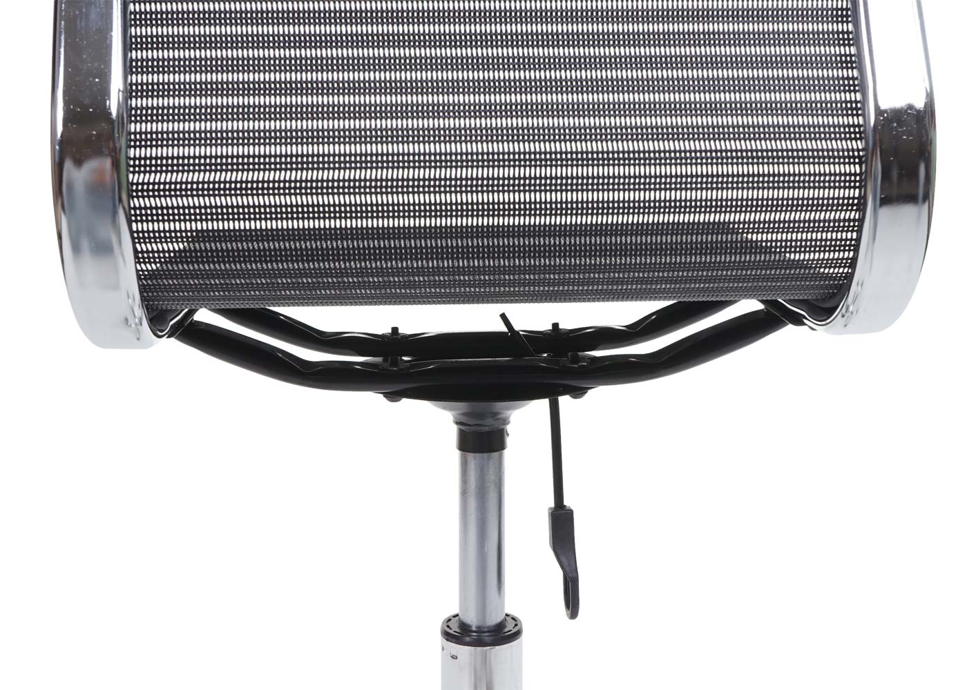 Cosmo Casa - Bureaustoel - Mesh - Textiel - Zwart