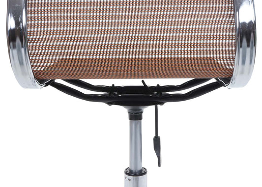 Cosmo Casa - Bureaustoel - Mesh - Textiel - Bruin