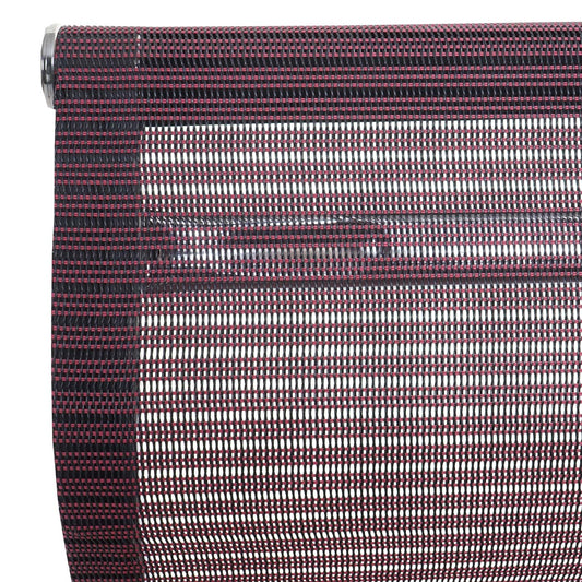 Cosmo Casa - Bureaustoel - Mesh - Textiel - Wijnrood