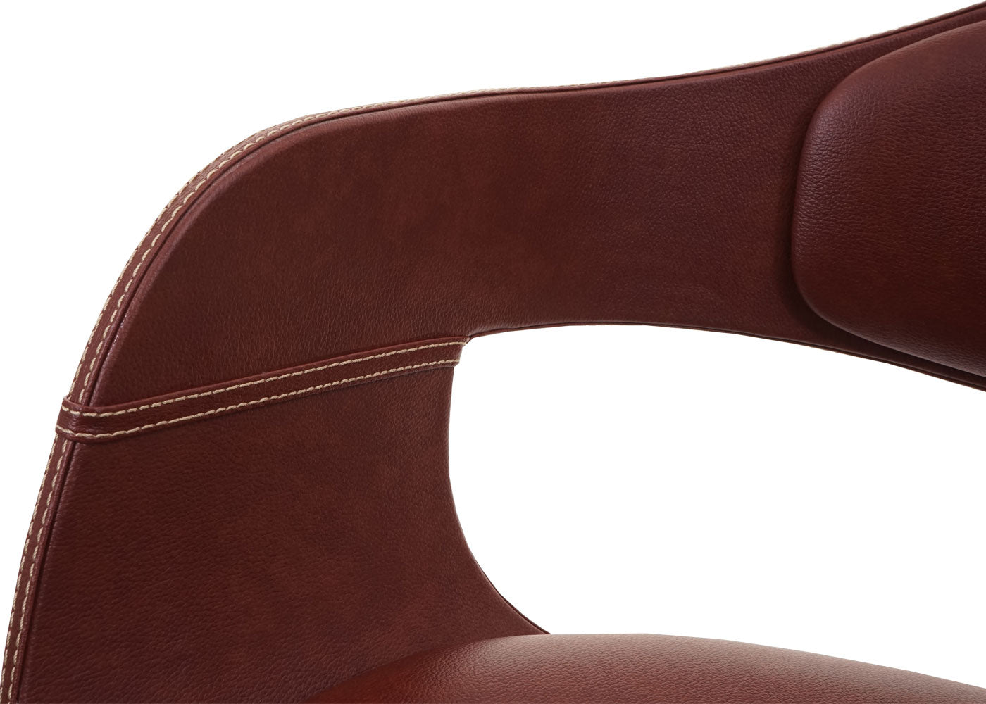 Cosmo Casa - Barkruk - Retro - Kunstleer - Bruin