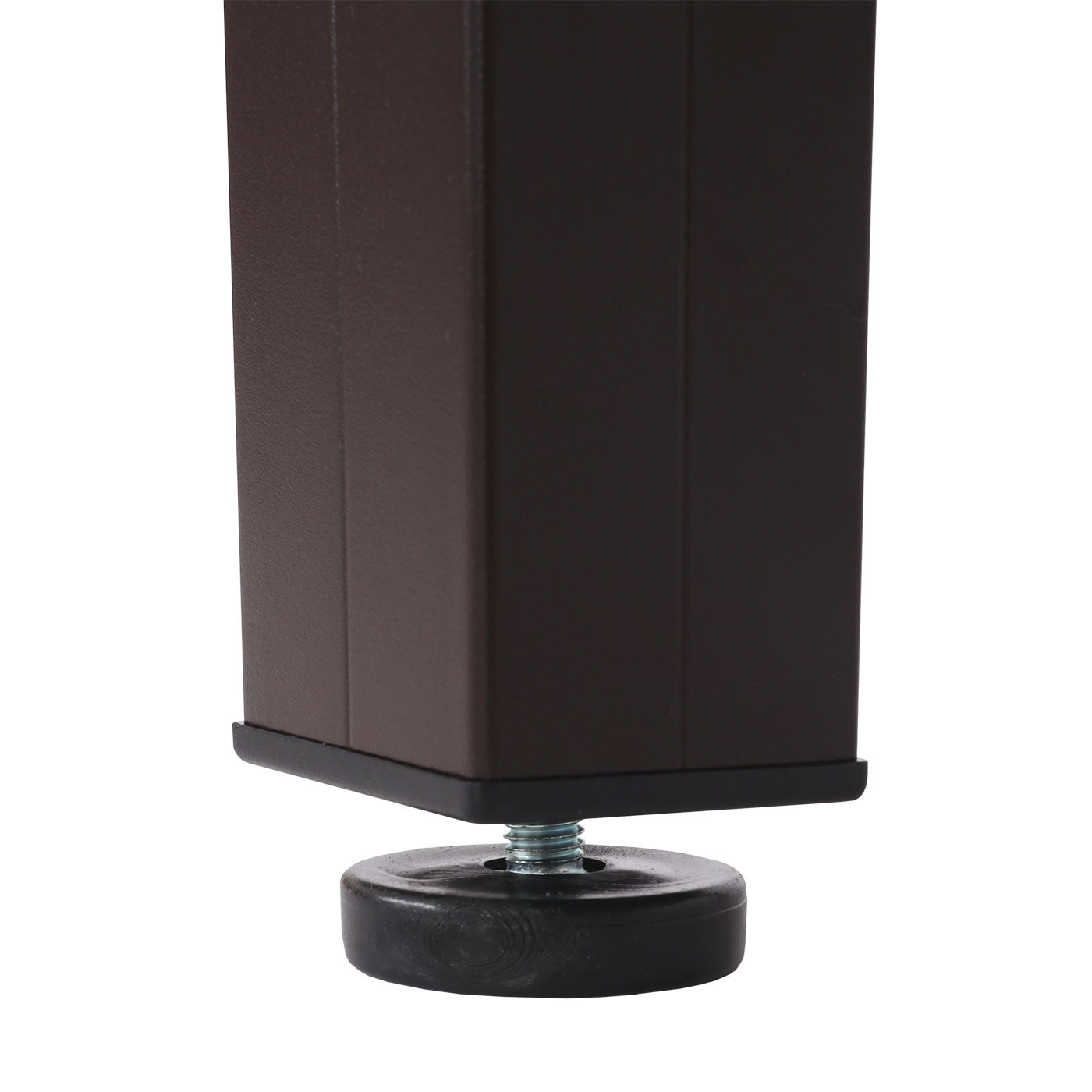 Cosmo Casa - Tuinbank - Weerbestendig WPC - Aluminium - Bruin - 120 cm