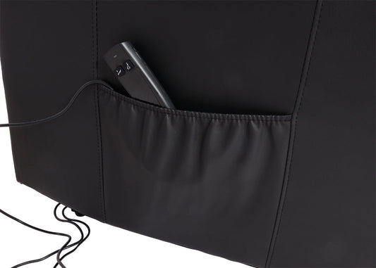 Cosmo Casa - TV-Fauteuil - Ligfunctie - Kunstleer - Zwart