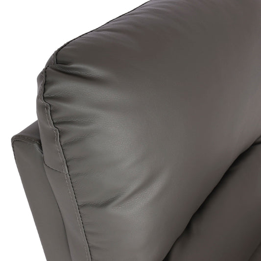 Cosmo Casa - TV-Fauteuil - Ligfunctie - Kunstleer - Grijs