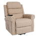 Cosmo Casa - TV-Fauteuil - Massage - Textiel - Beige-Bruin