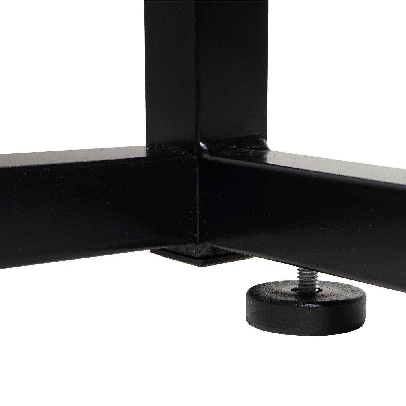 Cosmo Casa - Hoekbureau - Computerbureau/Werktafel - MDF & Metaal - Donkerbruin - 76×140×140 cm