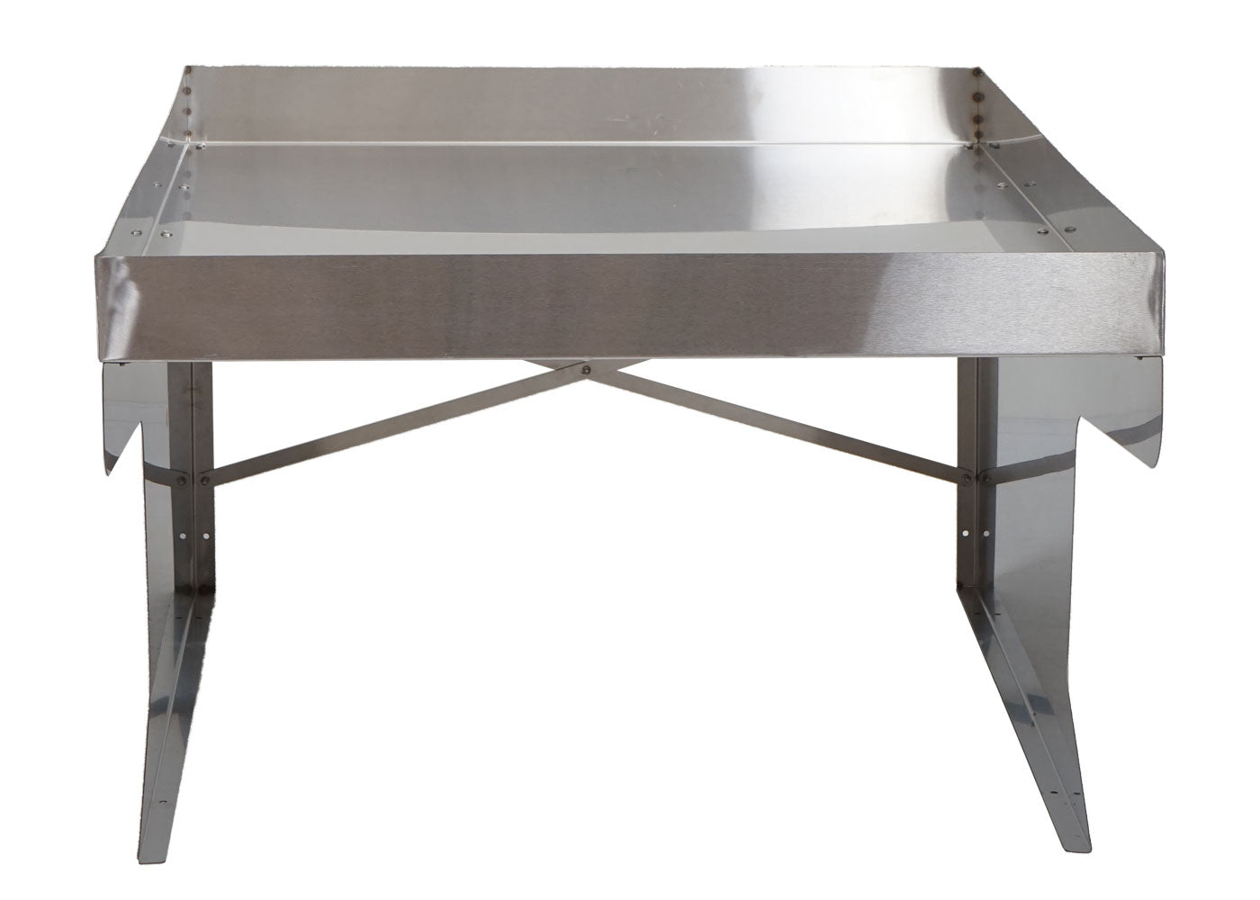 Cosmo Casa - XL Maairobotgarage met Plantenbak - Dakshelter - Metaal (RVS) - 47×70×100 cm