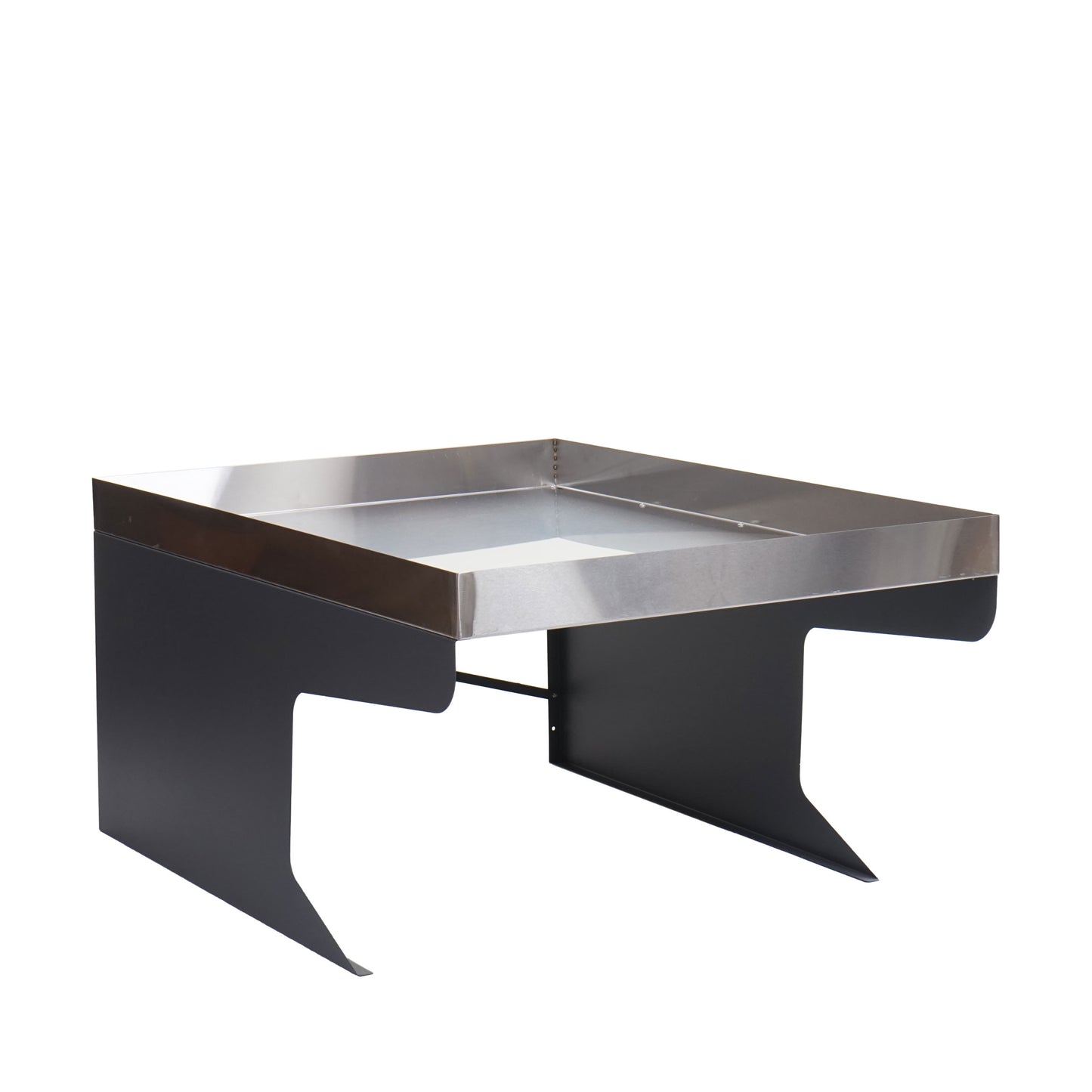 Cosmo Casa - XL Maairobotgarage met Plantenbak - Dakshelter - Metaal - Antraciet - 47×70×100 cm