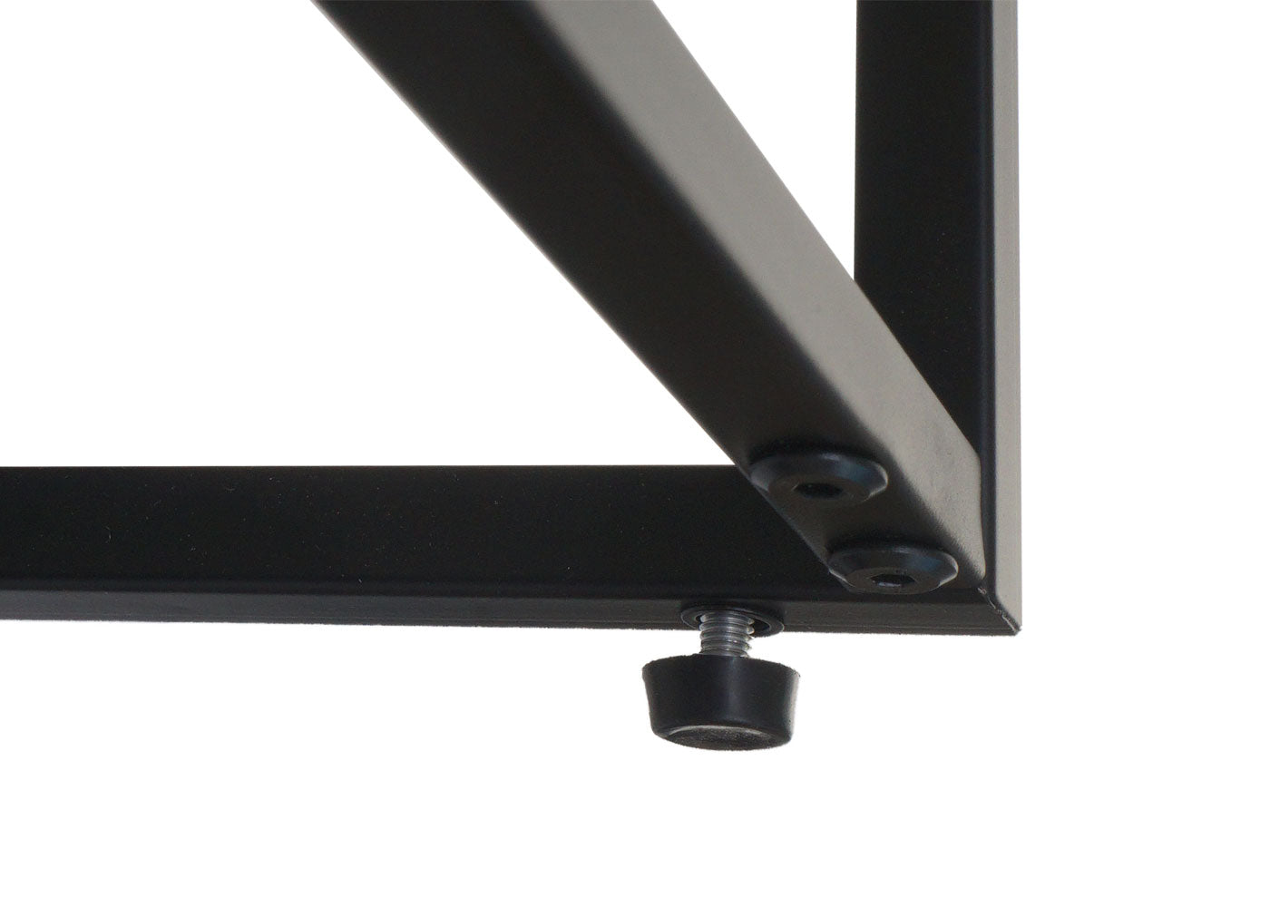 Cosmo Casa - Salontafel - Bijzettafel - Massief Hout en Metaal - Naturel - 46x110x60cm