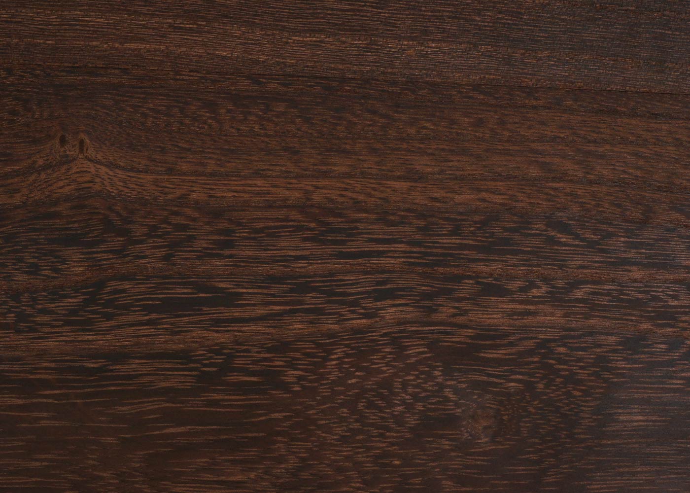 Cosmo Casa - Salontafel - Bijzettafel - Massief Hout en Metaal - Donkerbruin - 46x110x60cm