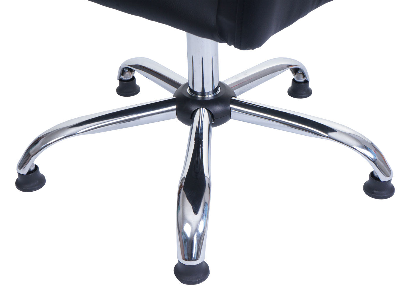 Cosmo Casa - Set van 5 Vloerglijders - Vaste - Kunststof - Zwart - 11 mm