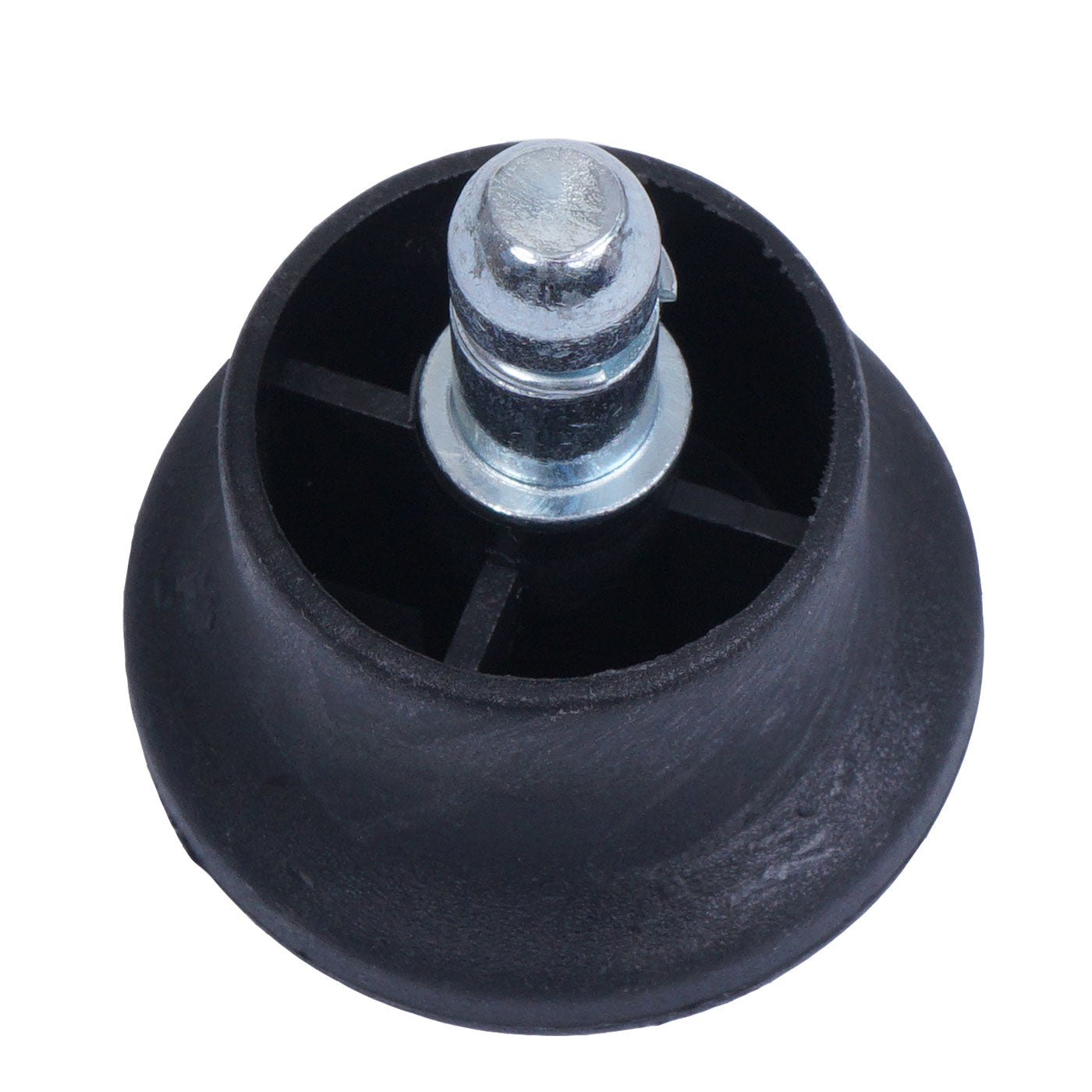 Cosmo Casa - Set van 5 Vloerglijders - Vaste - Kunststof - Zwart - 11 mm