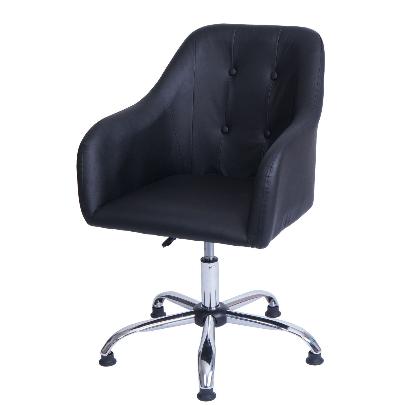 Cosmo Casa - Set van 5 Vloerglijders - Vaste - Kunststof - Zwart - 11 mm