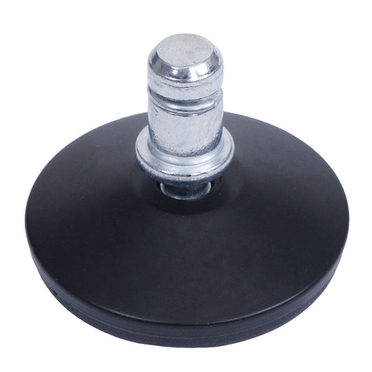 Cosmo Casa - Set van 5 Vloerglijders - Vaste - Kunststof - Zwart - 11 mm