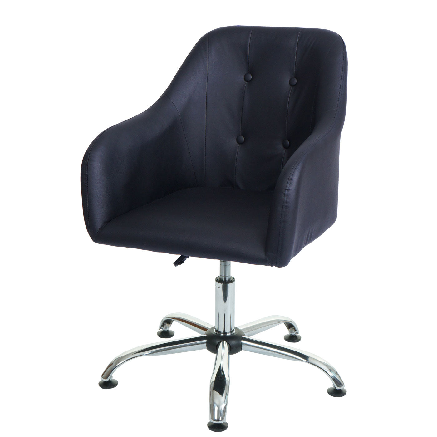 Cosmo Casa - Set van 5 Vloerglijders - Vaste - Kunststof - Zwart - 11 mm