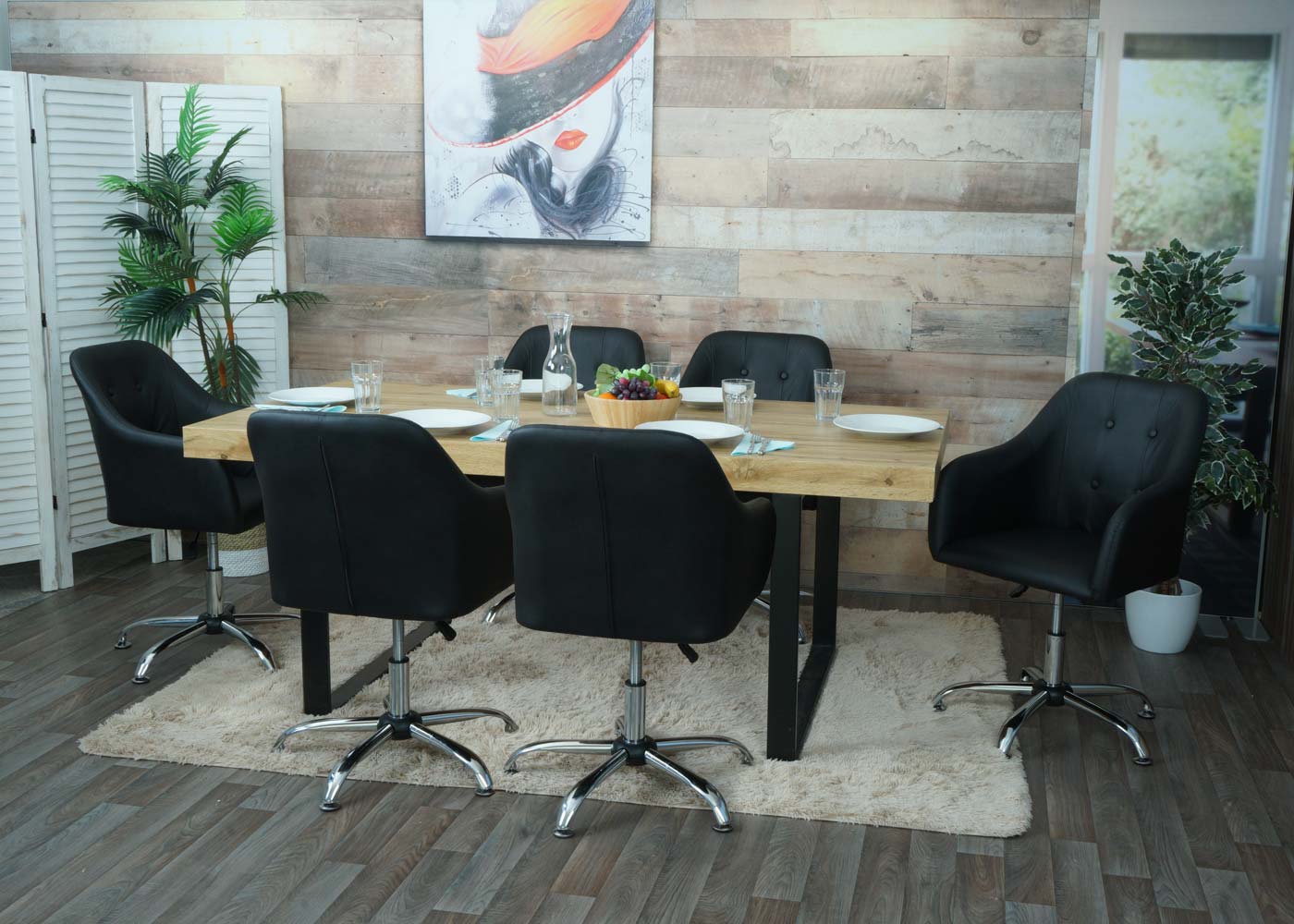 Cosmo Casa - Set van 5 Vloerglijders - Vaste - Kunststof - Zilver - 11 mm