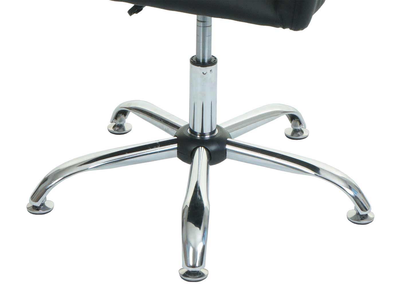 Cosmo Casa - Set van 5 Vloerglijders - Vaste - Kunststof - Zilver - 11 mm