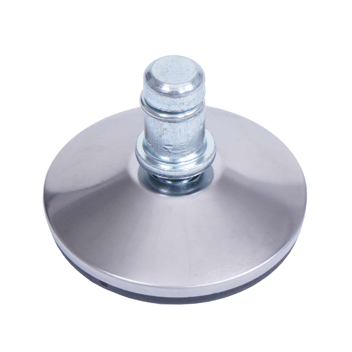 Cosmo Casa - Set van 5 Vloerglijders - Vaste - Kunststof - Zilver - 11 mm