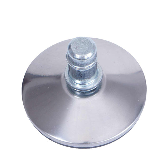 Cosmo Casa - Set van 5 Vloerglijders - Vaste - Kunststof - Zilver - 11 mm