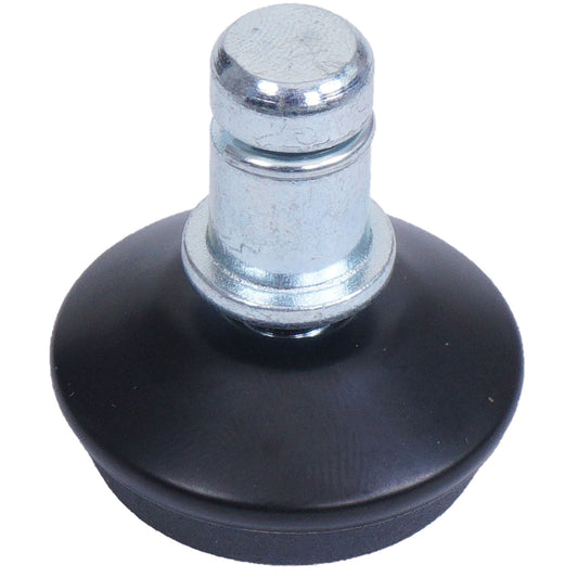 Cosmo Casa - Set van 5 Vloerglijders - Vaste - Kunststof - Zwart - 11 mm