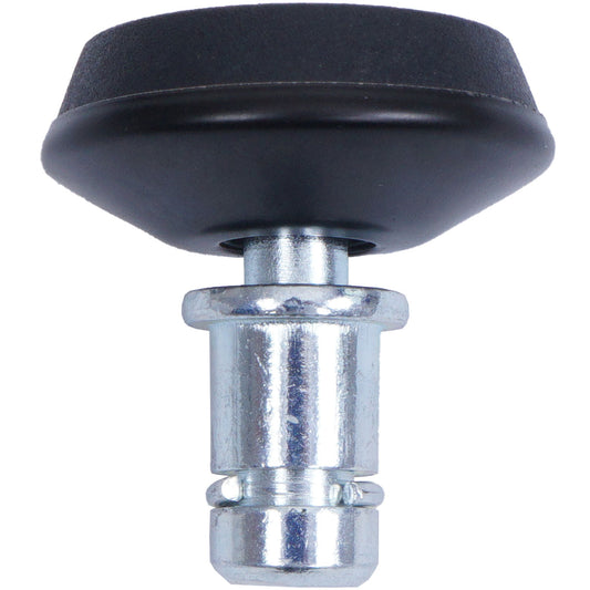 Cosmo Casa - Set van 5 Vloerglijders - Vaste - Kunststof - Zwart - 11 mm