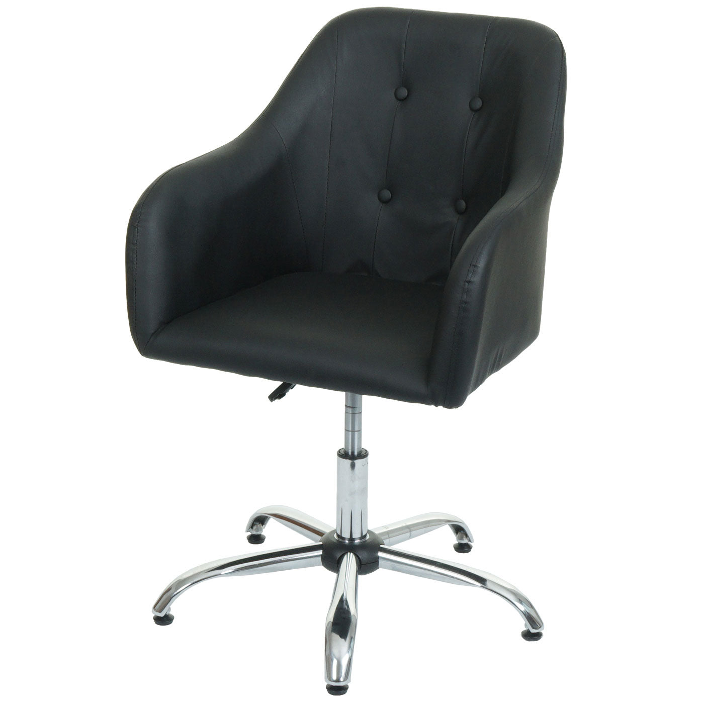 Cosmo Casa - Set van 5 Vloerglijders - Vaste - Kunststof - Zwart - 11 mm