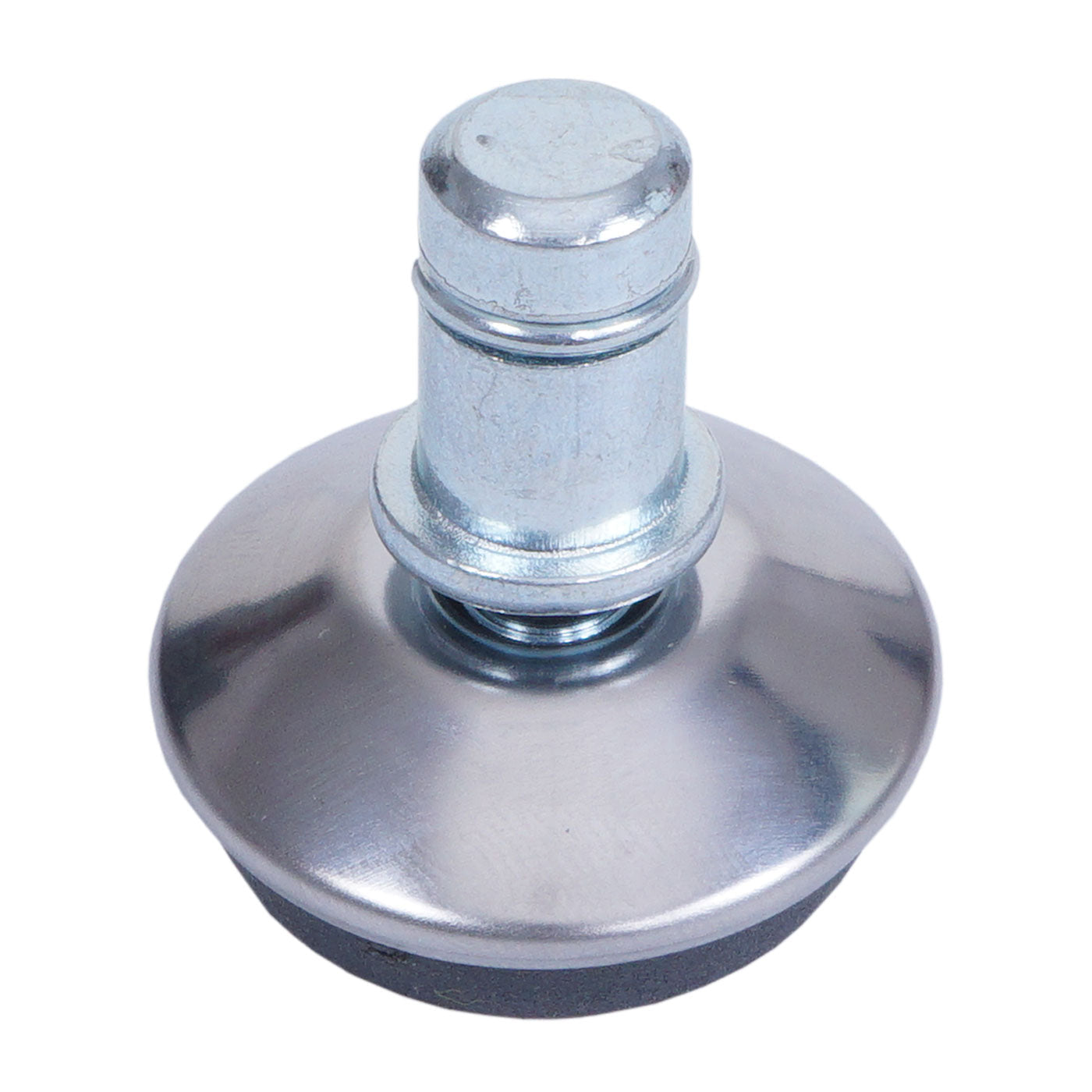 Cosmo Casa - Set van 5 Vloerglijders - Vaste - Kunststof - Zilver - 11 mm