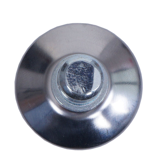 Cosmo Casa - Set van 5 Vloerglijders - Vaste - Kunststof - Zilver - 11 mm