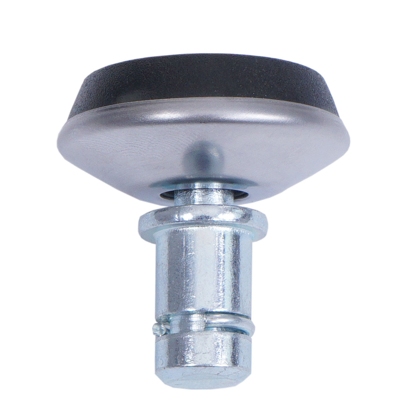 Cosmo Casa - Set van 5 Vloerglijders - Vaste - Kunststof - Zilver - 11 mm