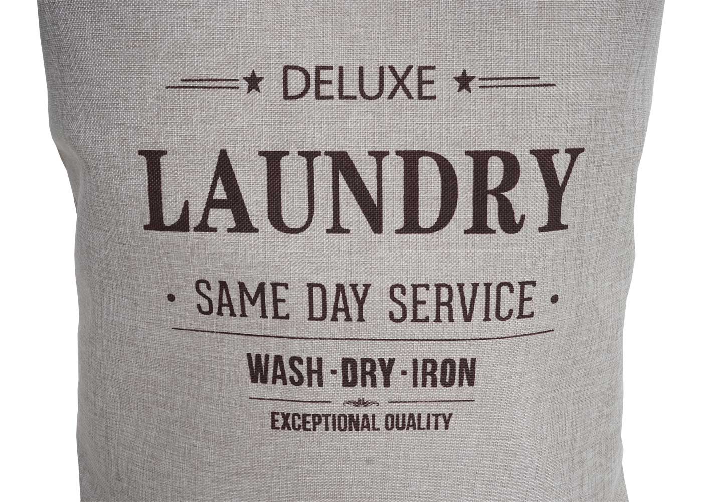 Cosmo Casa - Wasverzamelaar - Met net - Bamboe - Naturel - 56×49×30 cm