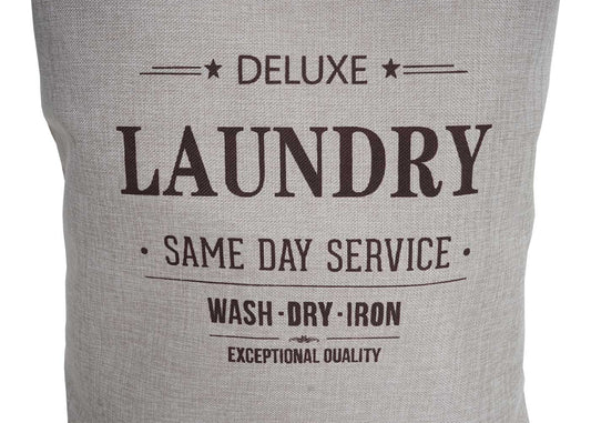 Cosmo Casa - Wasverzamelaar - Met net - Bamboe - Naturel - 56×49×30 cm