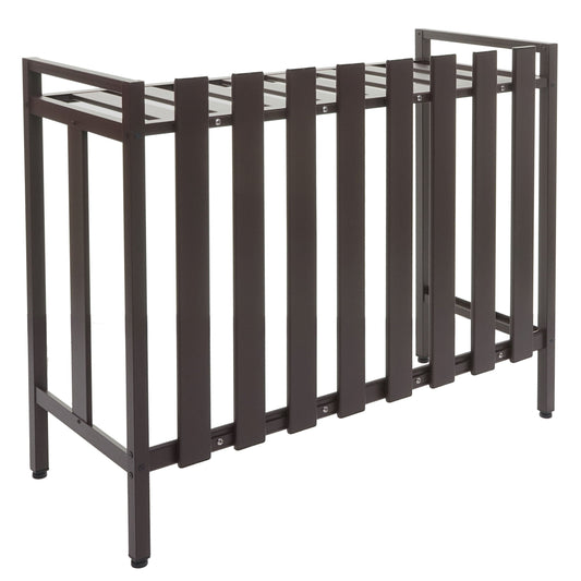 Cosmo Casa - Hoes - Bescherming - Metaal - Bruin - 80×90×39 cm